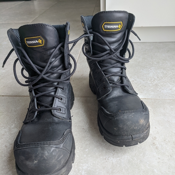 Terra Work Boots size 9.5 - Picture 7 of 7
